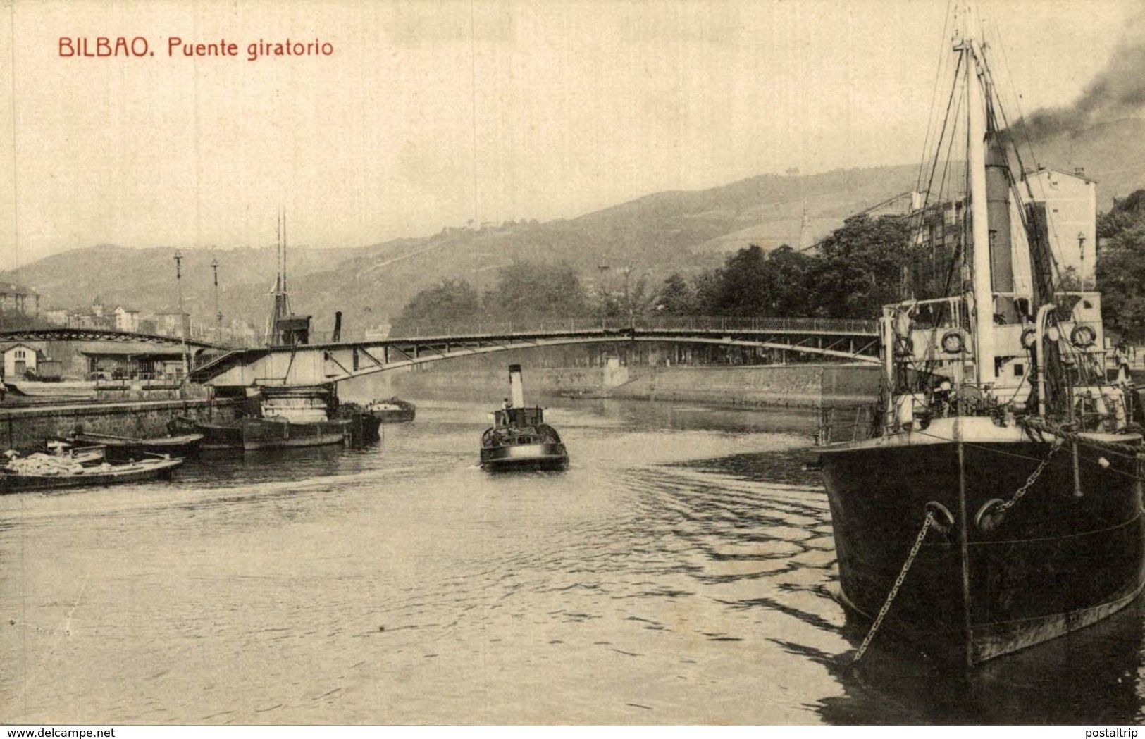 BILBAO. PUENTE GIRATORIO - Vizcaya (Bilbao)