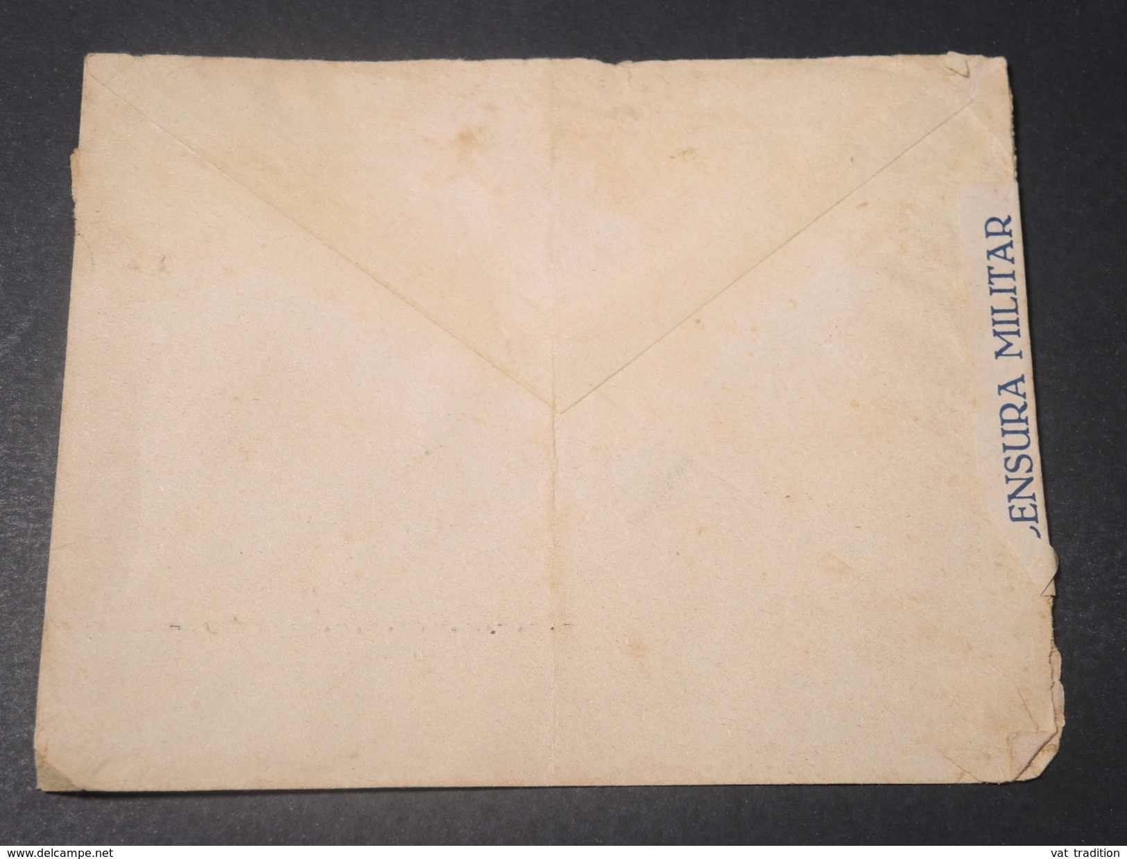 ESPAGNE - Enveloppe De Santa Cruz De Ténérife Pour Paris En 1938 Avec Censure -  L 11499 - Republicans Censor Marks