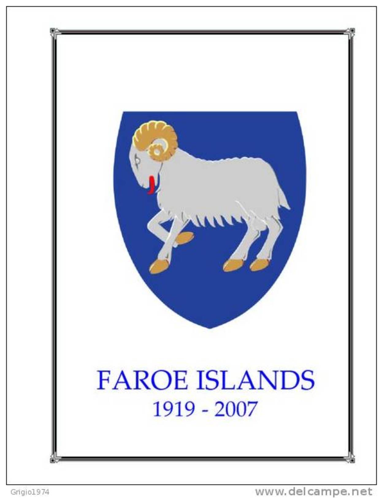 ALBUM PDF FAROE ISLANDS 1927 - 2007 - Collections (with Albums)