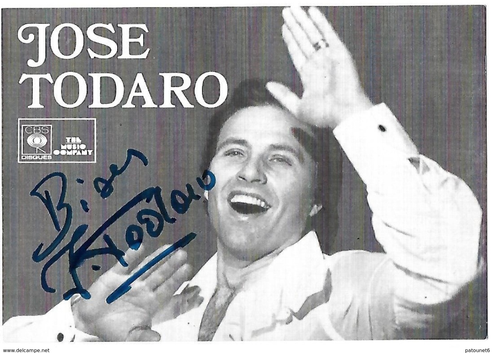 José TODARO  -  Opérette - Autres & Non Classés