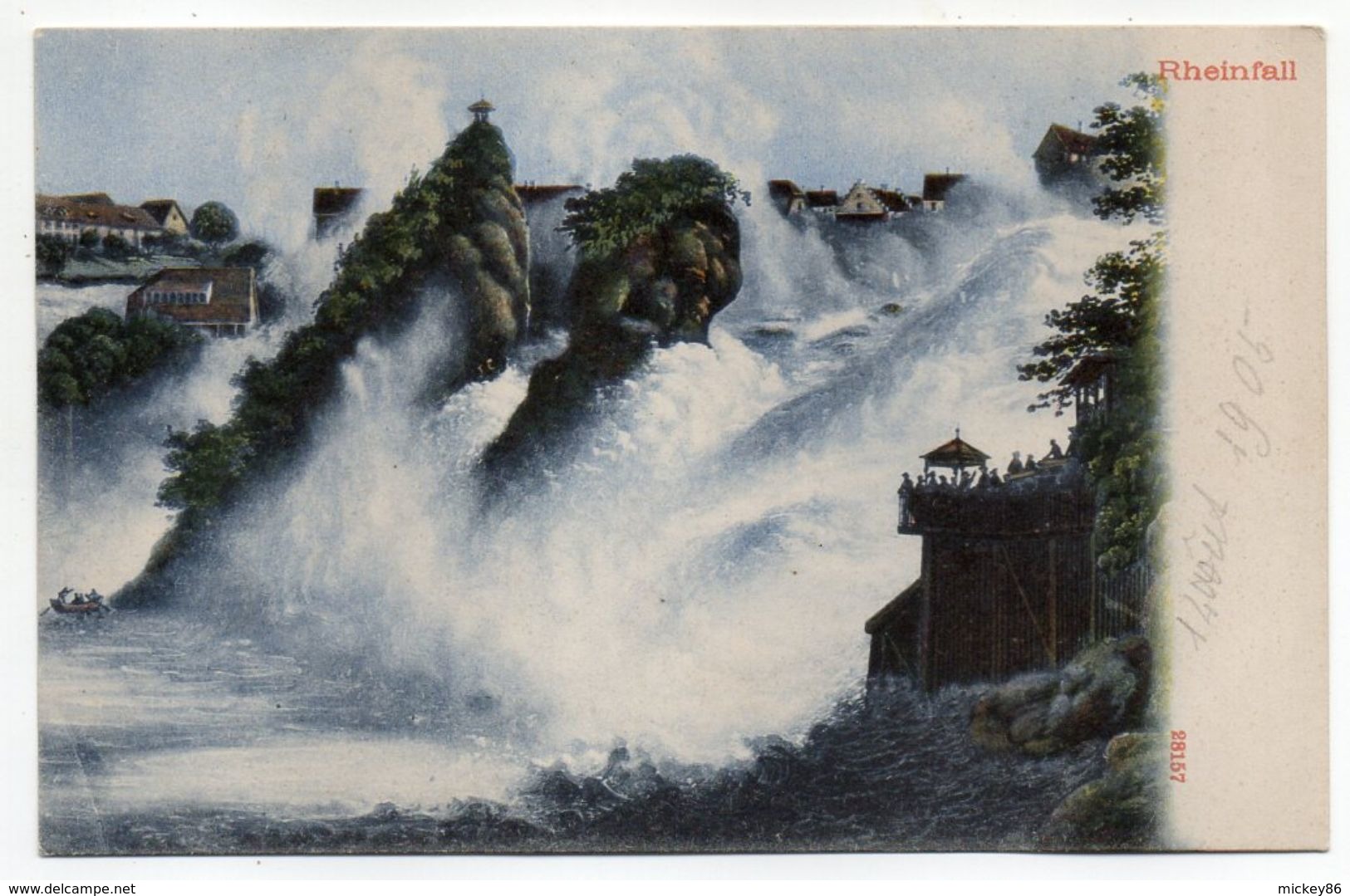 Suisse -- SH --  Neuhausen Am Rheinfall  - 1905 -- RHEINFALL - Neuhausen Am Rheinfall