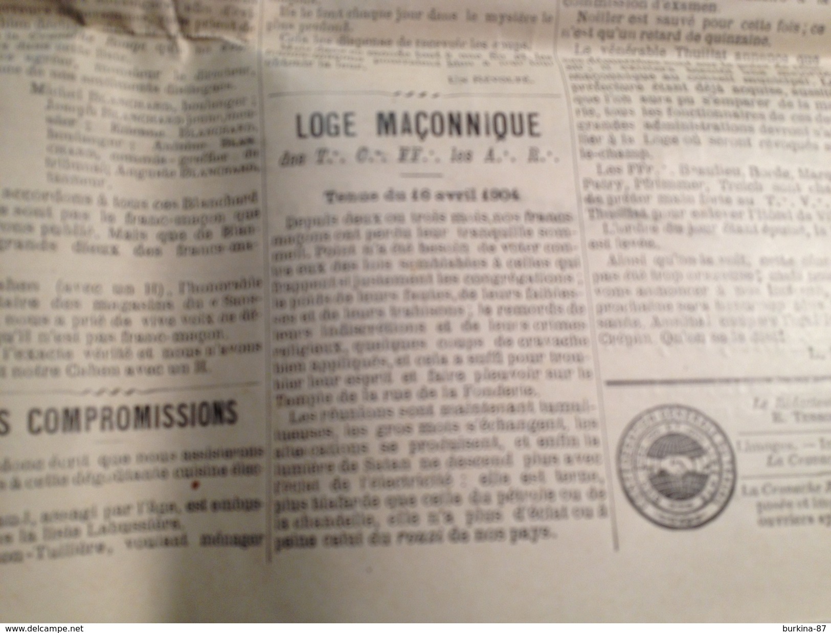 La CRAVACHE ROUGE , 1904, journal hebdomadaire, politique, satirique, et humoristique N° 3