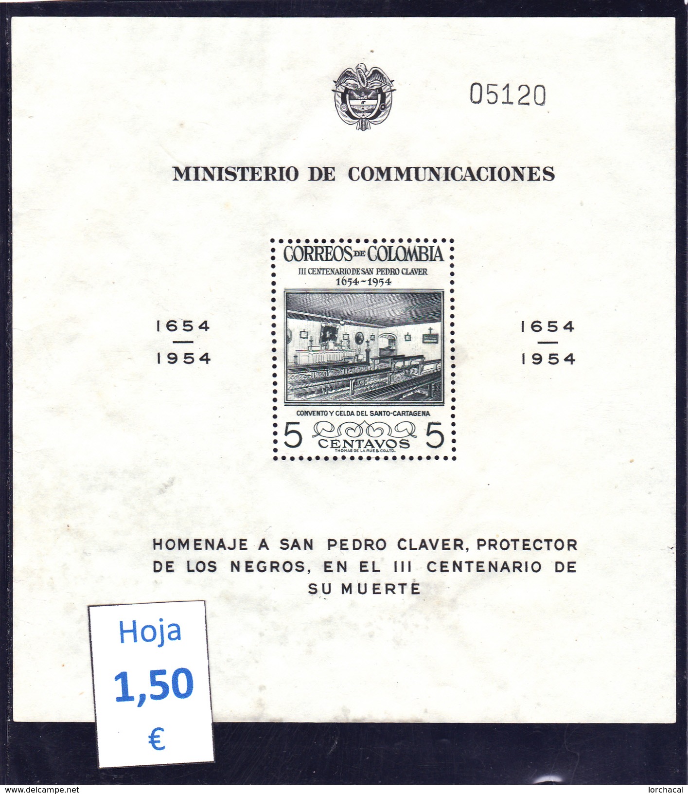 Colombia  -  Hoja   -  1/142 - Colombie