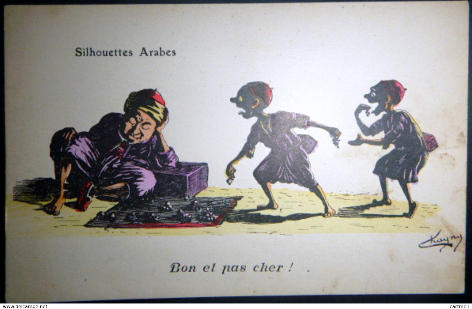 ALGERIE MAROC JUDAICA CHAGNY DEUX PETITS CHAPARDEURS BON ET PAS CHER - Chagny