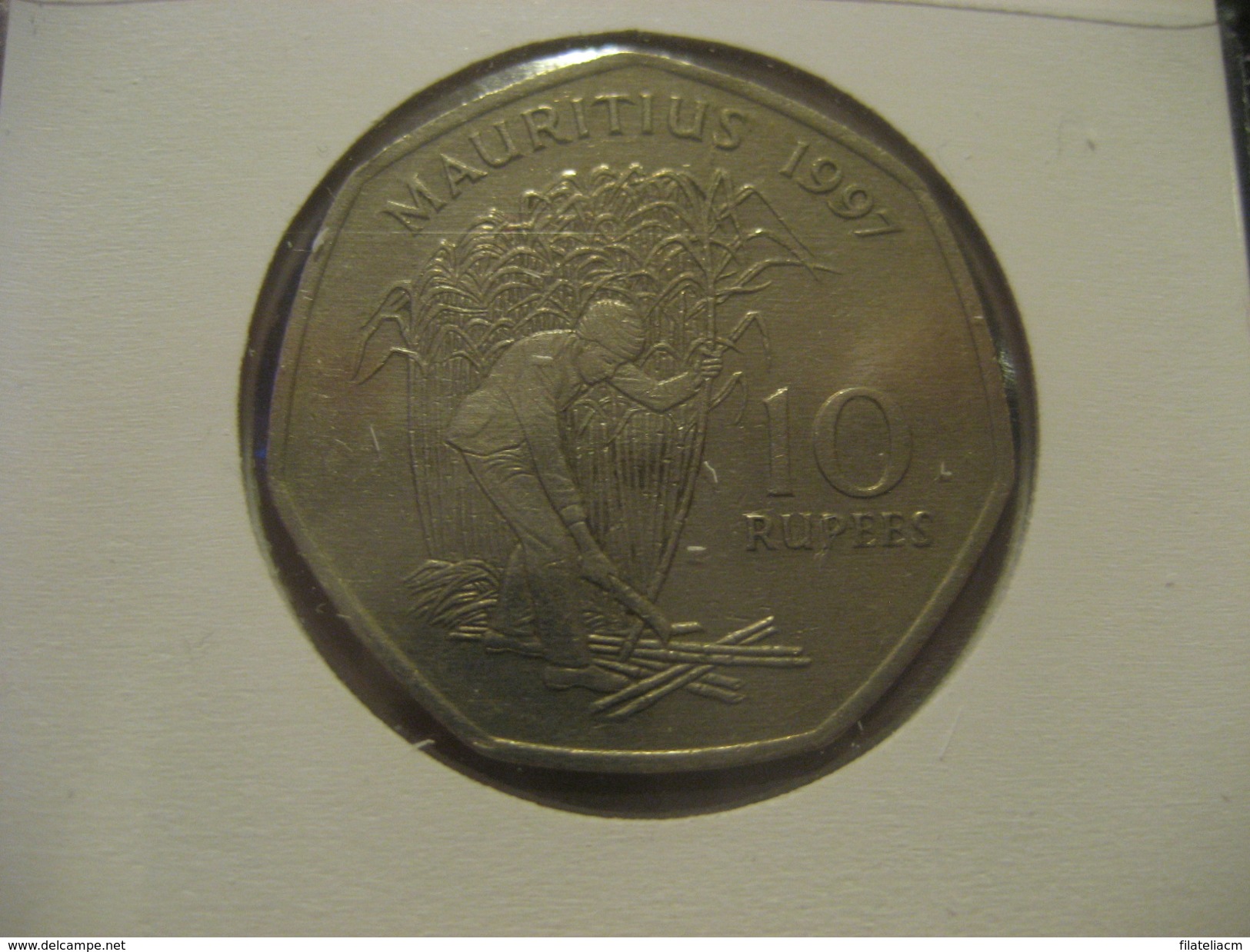 10 Rupees 1997 MAURITIUS Maurice Coin - Mauritius