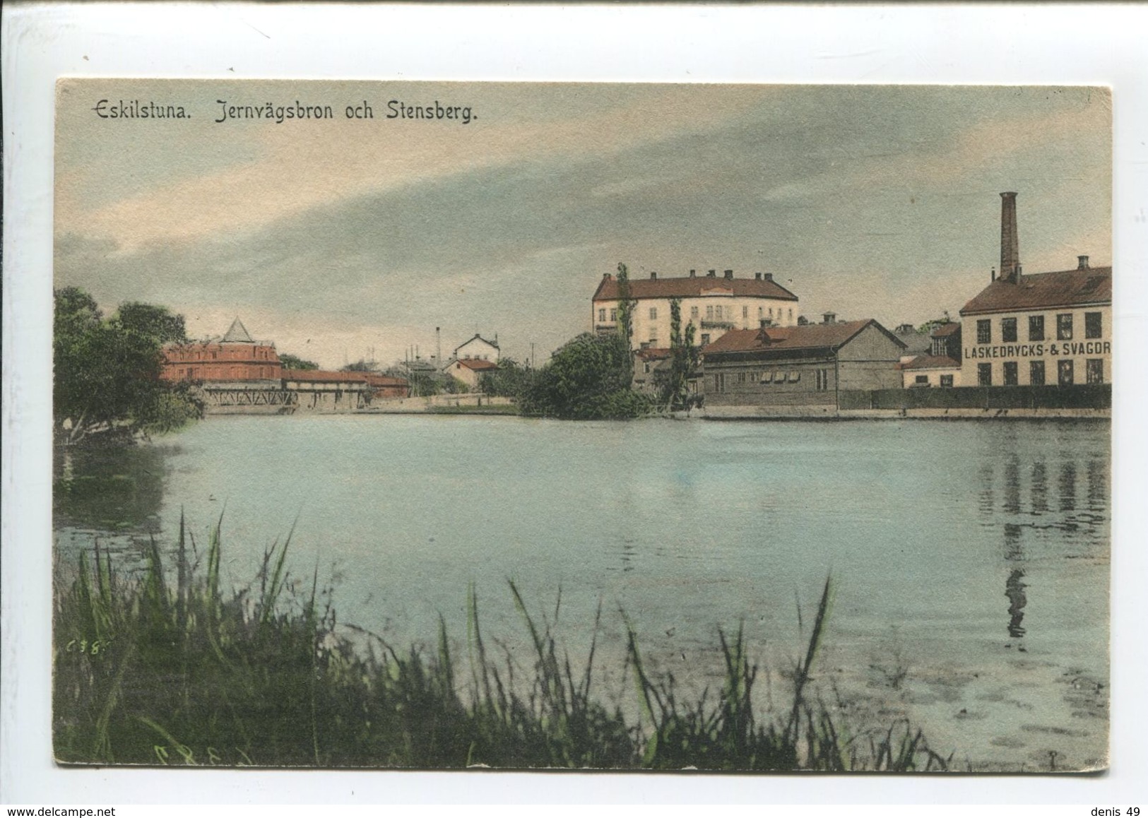 Eskilstuna Jernvägsbron Och Stensberg - Suède