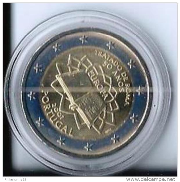 2 EURO COMMEMORATIVE TRAITE DE ROME 2007 - ETAT IMPECCABLE - UNC - Portugal