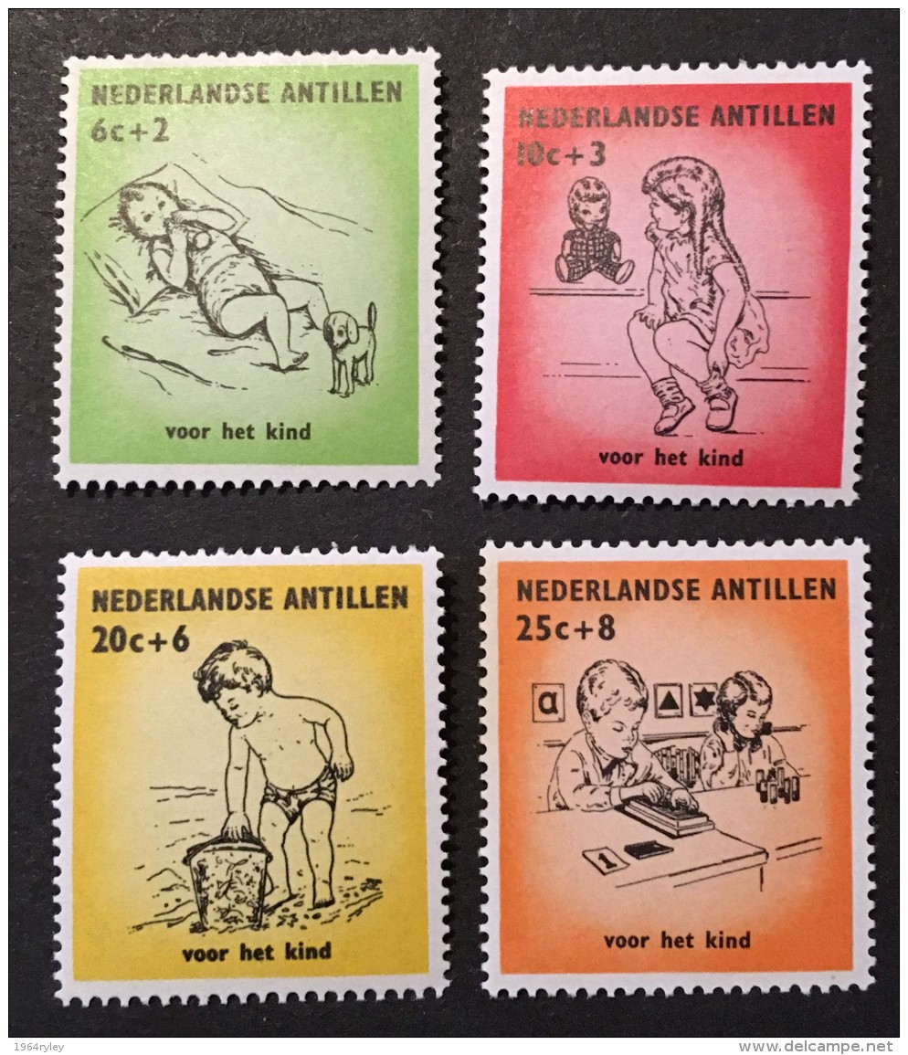 Netherland Antilles  - MNH** -  1961 -  # B51/54 - Curaçao, Nederlandse Antillen, Aruba