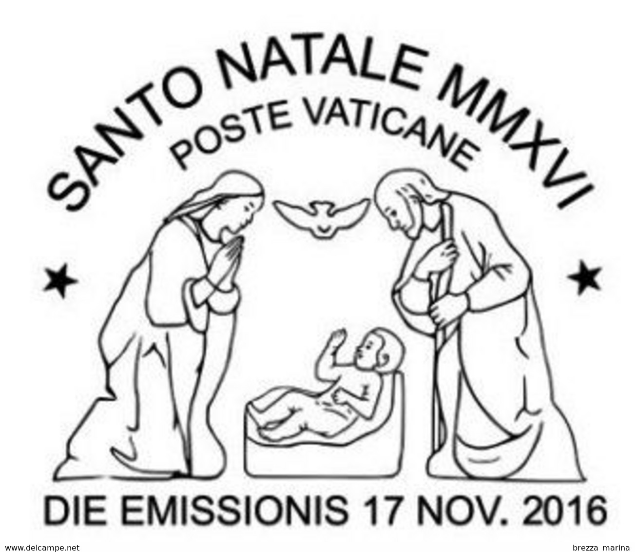 VATICANO - Usato - 2016 - Natale - Christmas - Sacra Famiglia - 0.95 - Vedi ... - Gebruikt