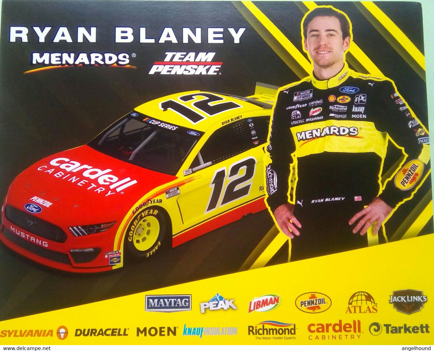 Ryan Blaney (American Race Car Driver) - Apparel, Souvenirs & Other