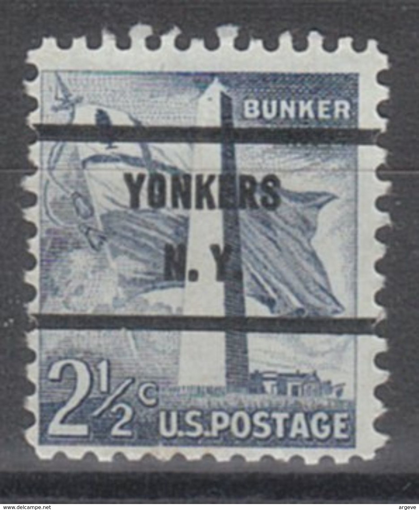 USA Precancel Vorausentwertung Preo, Bureau New York, Yonkers 1034-71 - Precancels