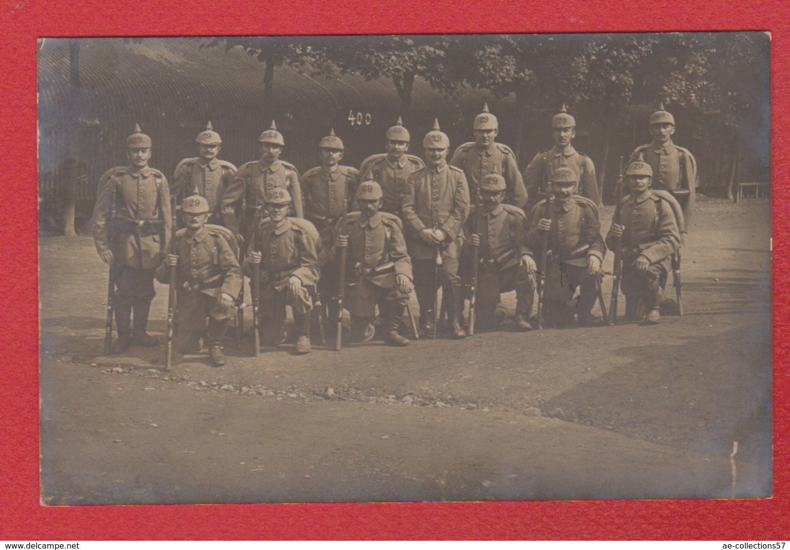 Elsenborn --  Carte Photo --  Soldats Allemands  -- 8/9/1915 - Elsenborn (Kamp)