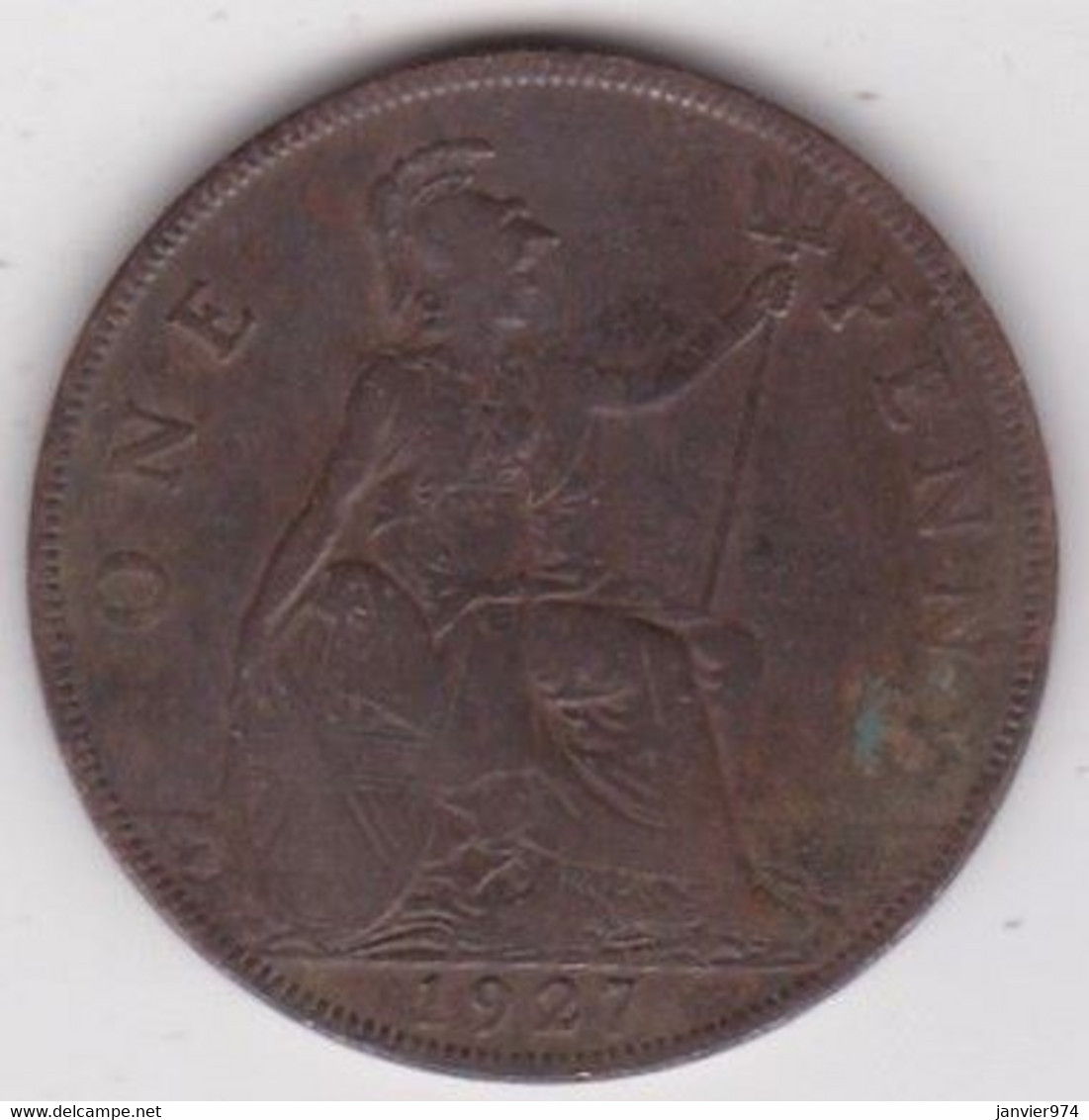 Grande-Bretagne. 1 Penny 1927. George V - D. 1 Penny