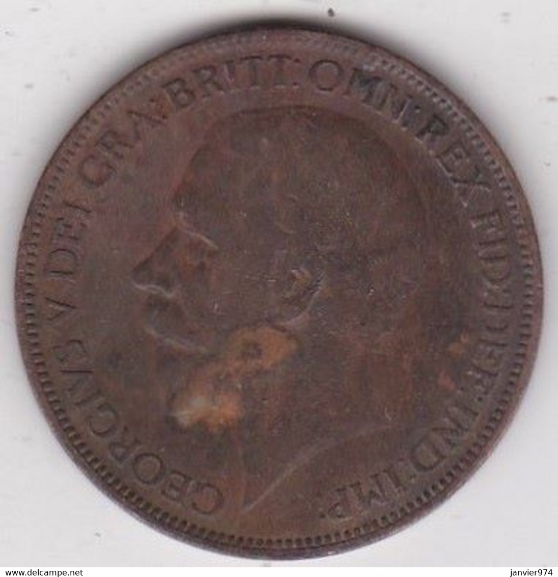 Grande-Bretagne. 1 Penny 1927. George V - D. 1 Penny