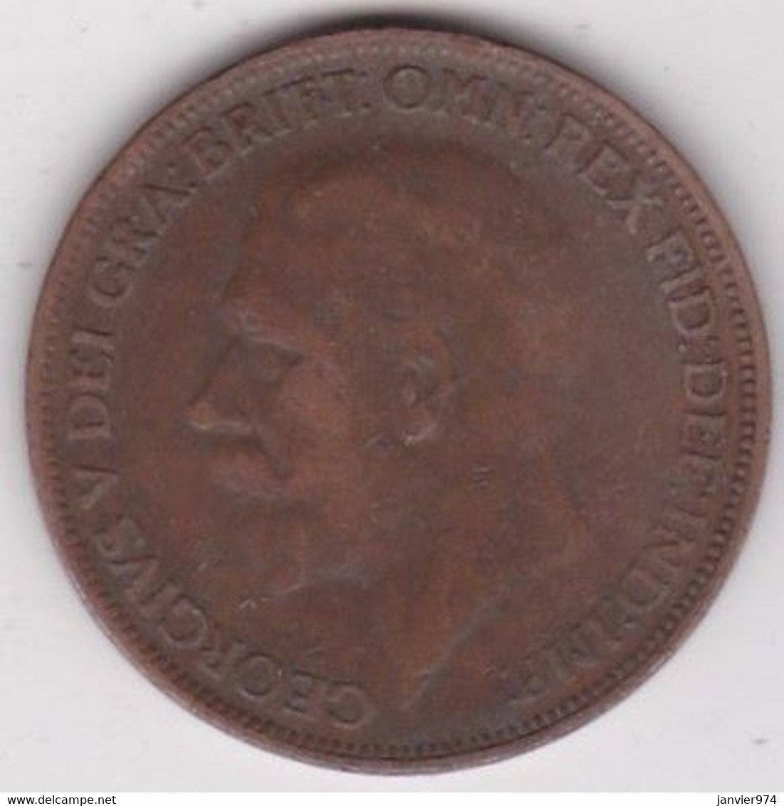 Grande-Bretagne. 1 Penny 1927. George V - D. 1 Penny