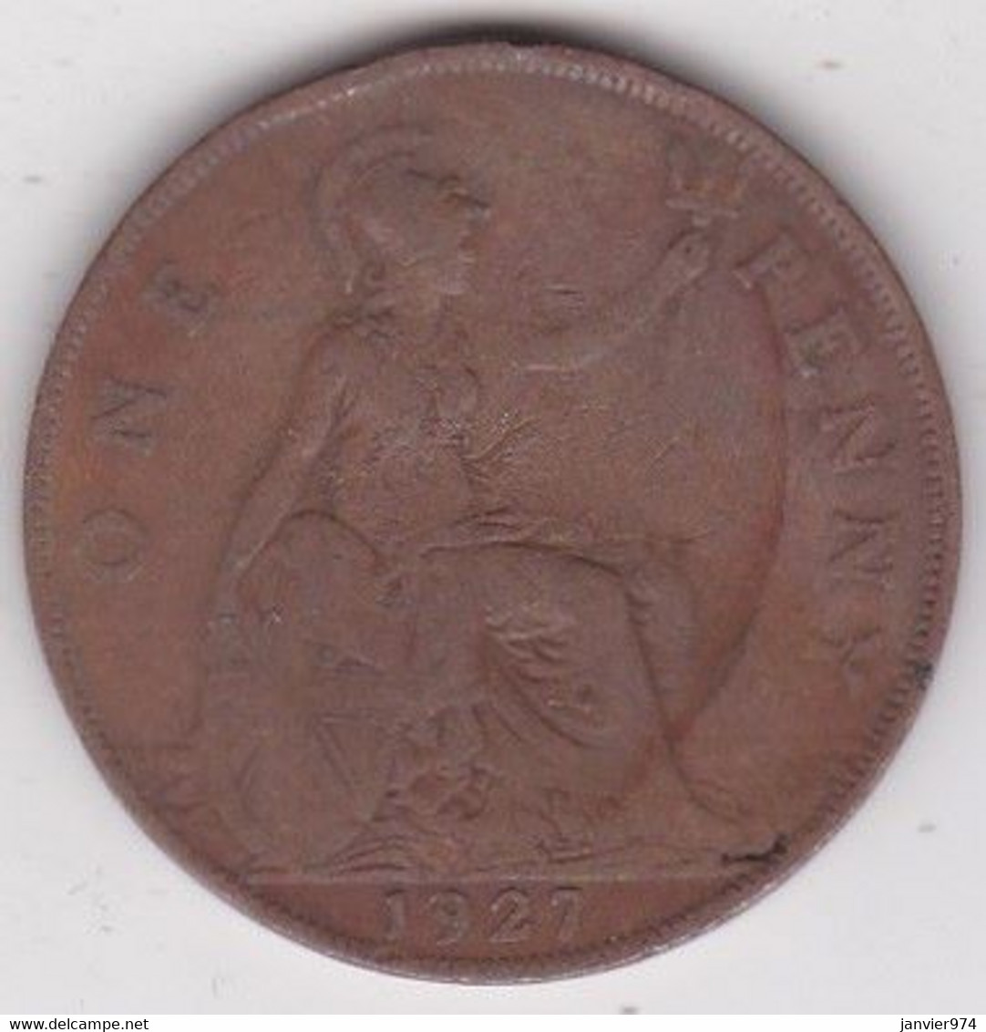 Grande-Bretagne. 1 Penny 1927. George V - D. 1 Penny