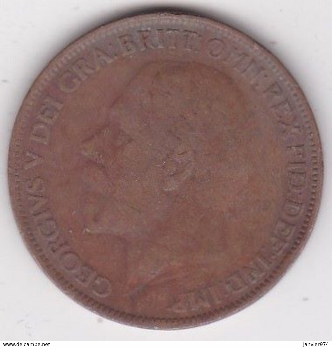 Grande-Bretagne. 1 Penny 1927. George V - D. 1 Penny