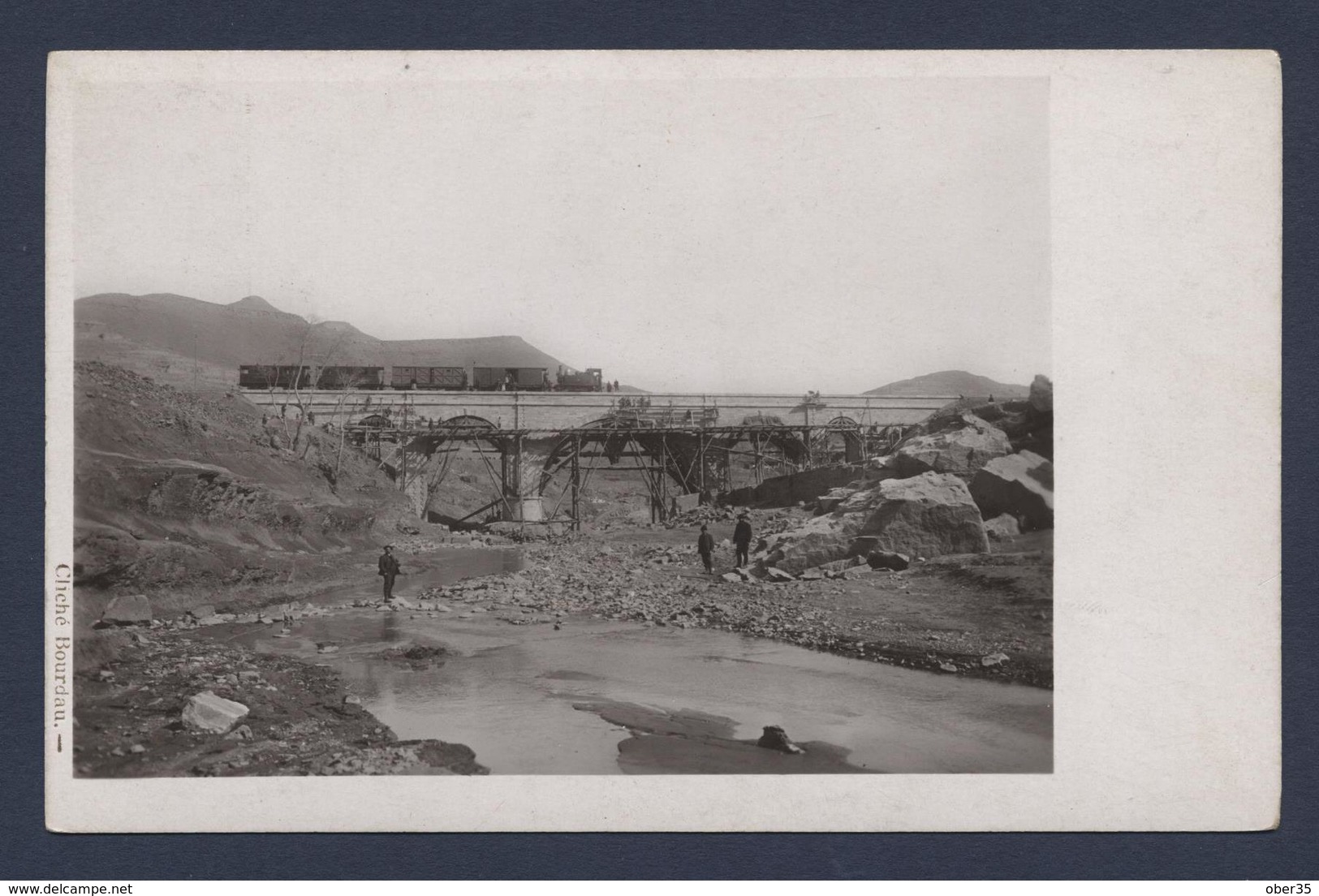 construction d'une ligne de chemin de fer en chine vers 1910. lot de 17 photos cartespostales.