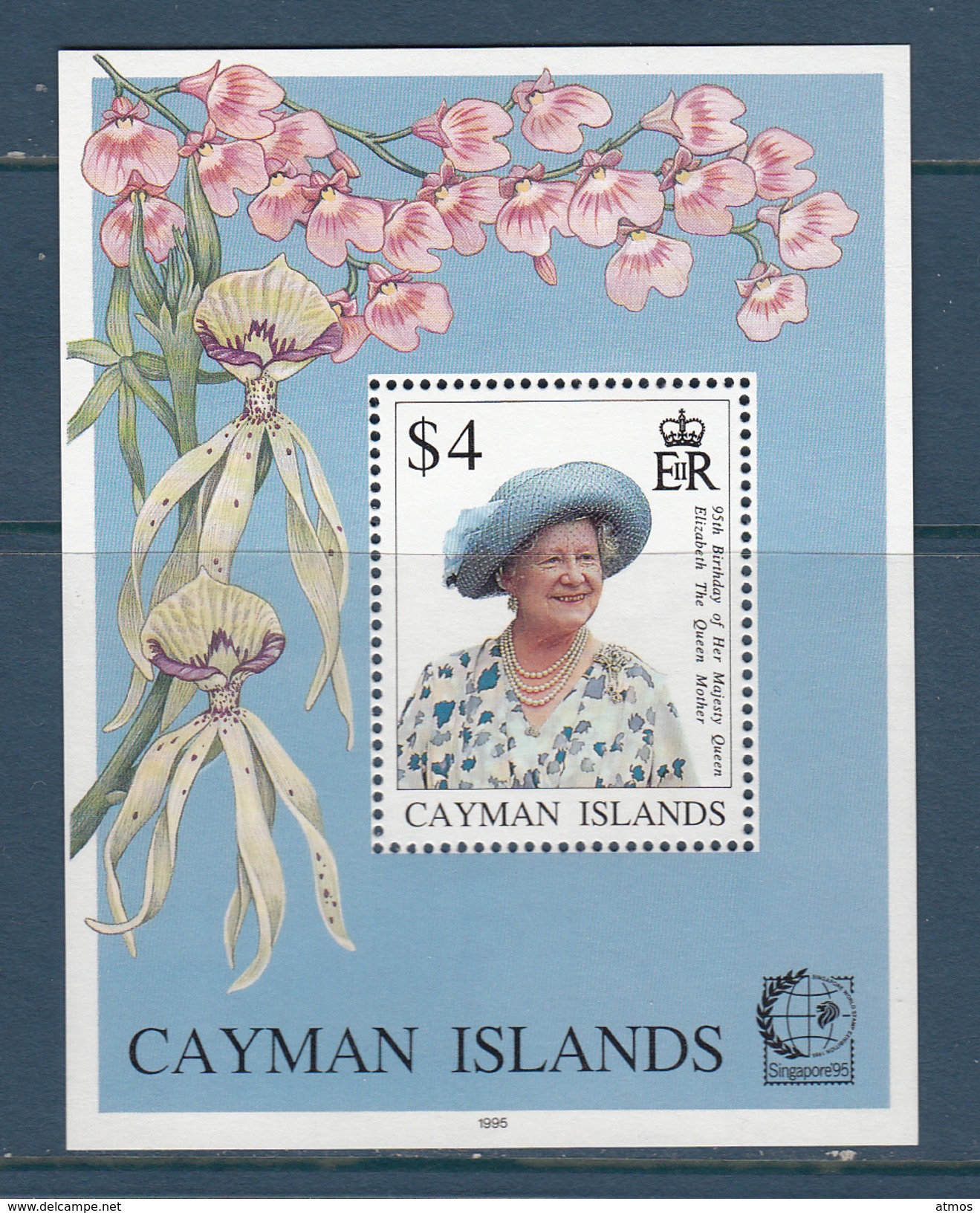 Cayman Island MNH Michel Nr Block 23 From 1995 / Catw 15.00 EUR - Cayman Islands