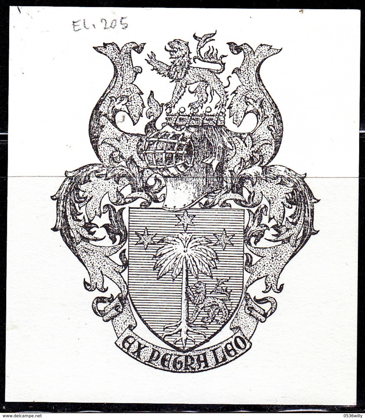 L-Luxemburg, Exlibris Für Bruni Roccia (EL.205) - Exlibris