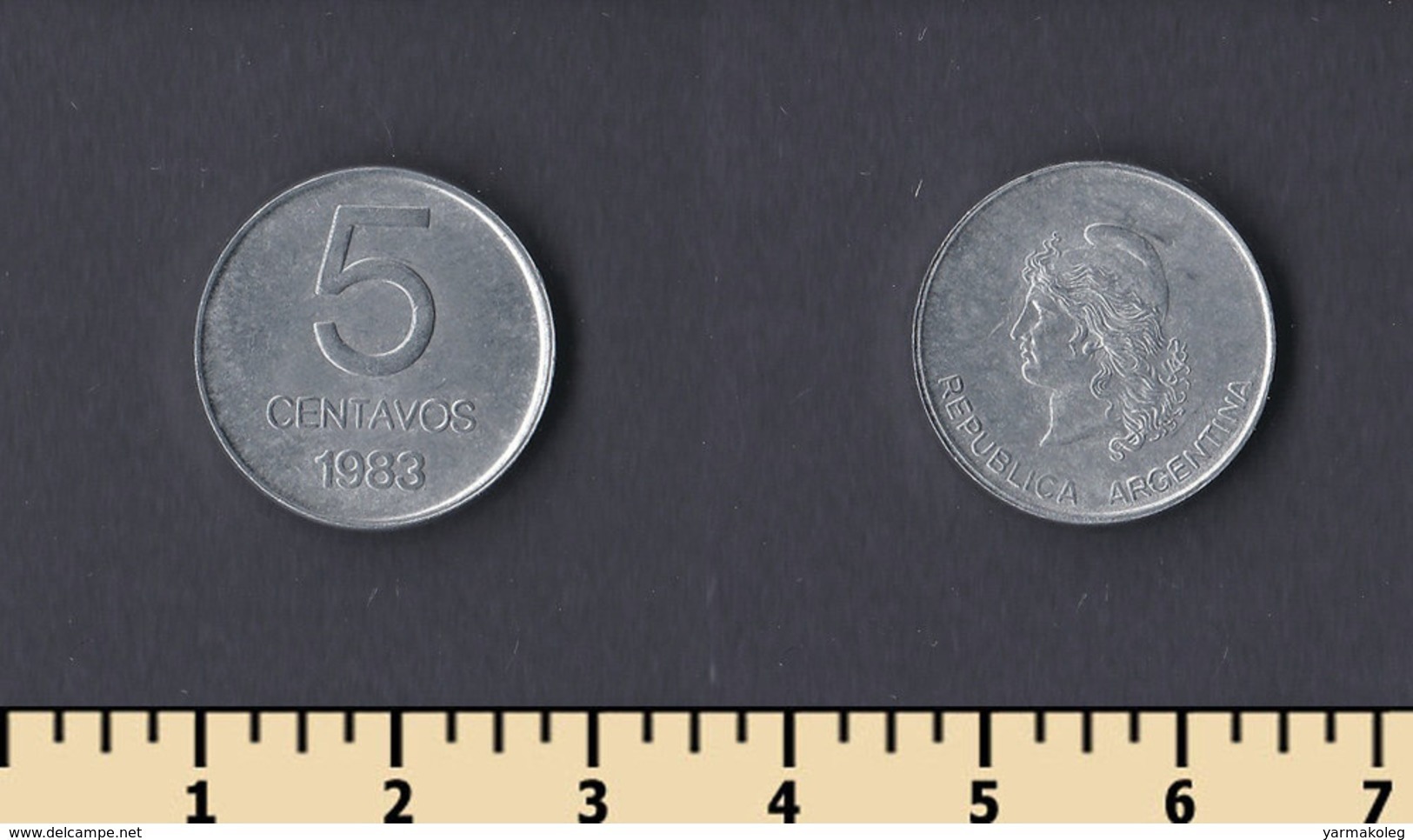 Argentina 5 Centavos 1983 - Argentina