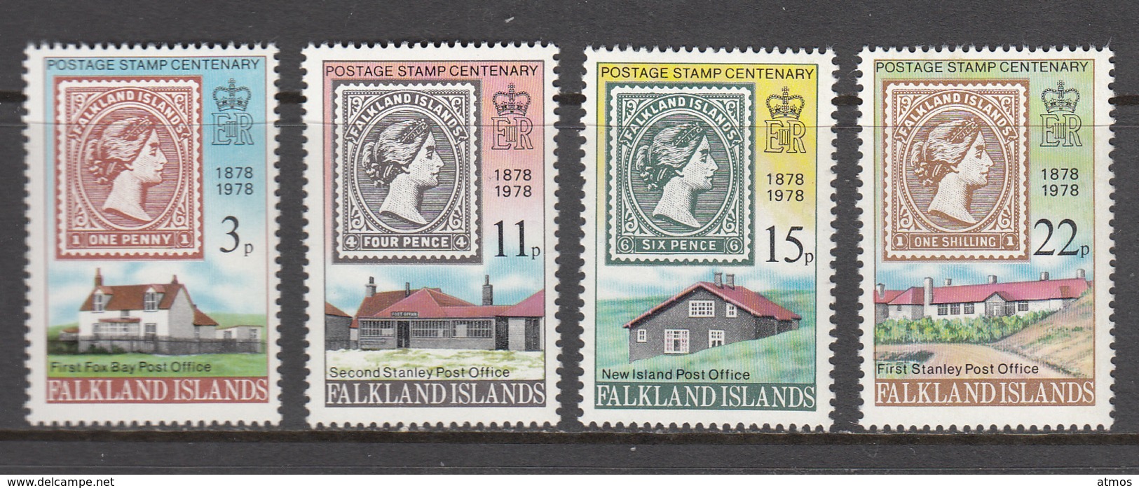 Falkland Island MNH Michel Nr 275/78 From 1978 / Catw 3.70 EUR - Falklandeilanden