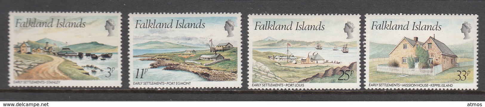 Falkland Island MNH Michel Nr 312/15 From 1980 / Catw 3.90 EUR - Falklandeilanden