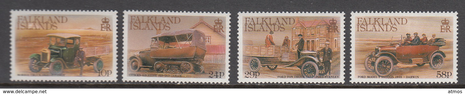 Falkland Island MNH Michel Nr 476/79 From 1988 / Catw 8.00 EUR - Falklandeilanden