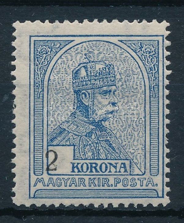 ** 1913 Turul 2K A Keretbe Tolódott értékszámmal - Other & Unclassified