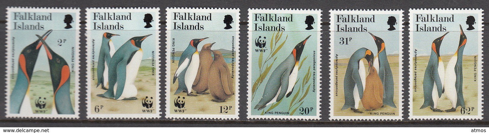 Falkland Island MNH Michel Nr 538/43 From 1991 / Catw 19.00 EUR - Falklandeilanden