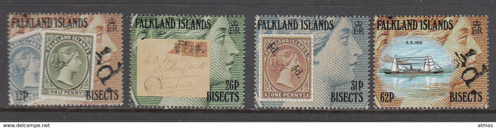 Falkland Island MNH Michel Nr 544/47 From 1991 / Catw 10.00 EUR - Falklandeilanden