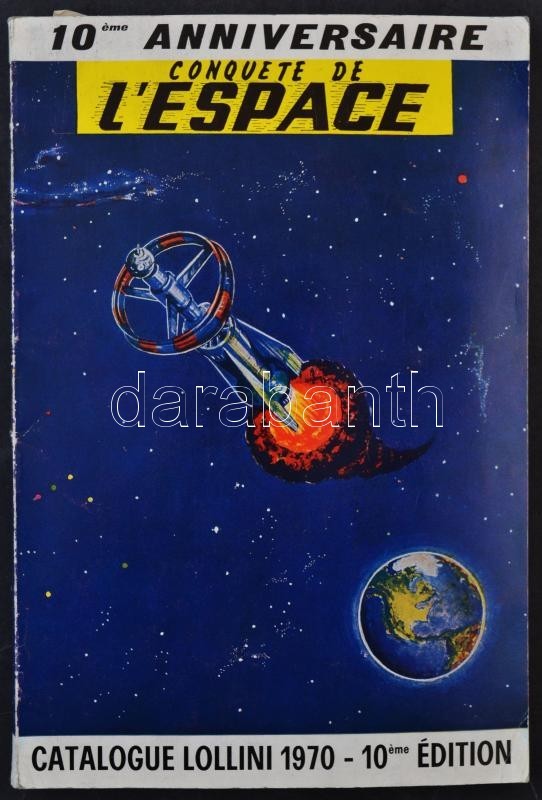Lollini űrkutatás Katalógus 1970 - Sonstige & Ohne Zuordnung