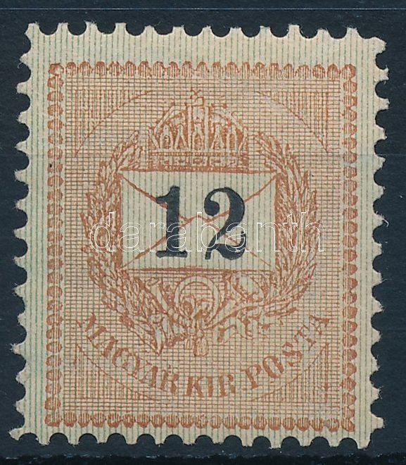 * 1889 12Kr ,,B' (3.500) - Sonstige & Ohne Zuordnung