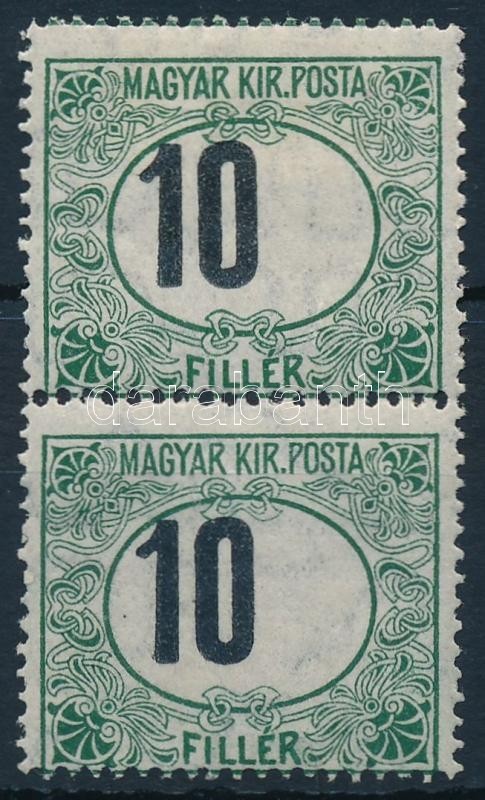 ** * 1914 Zöldportó 10f Pár Erősen Eltolódott értékszámmal - Sonstige & Ohne Zuordnung