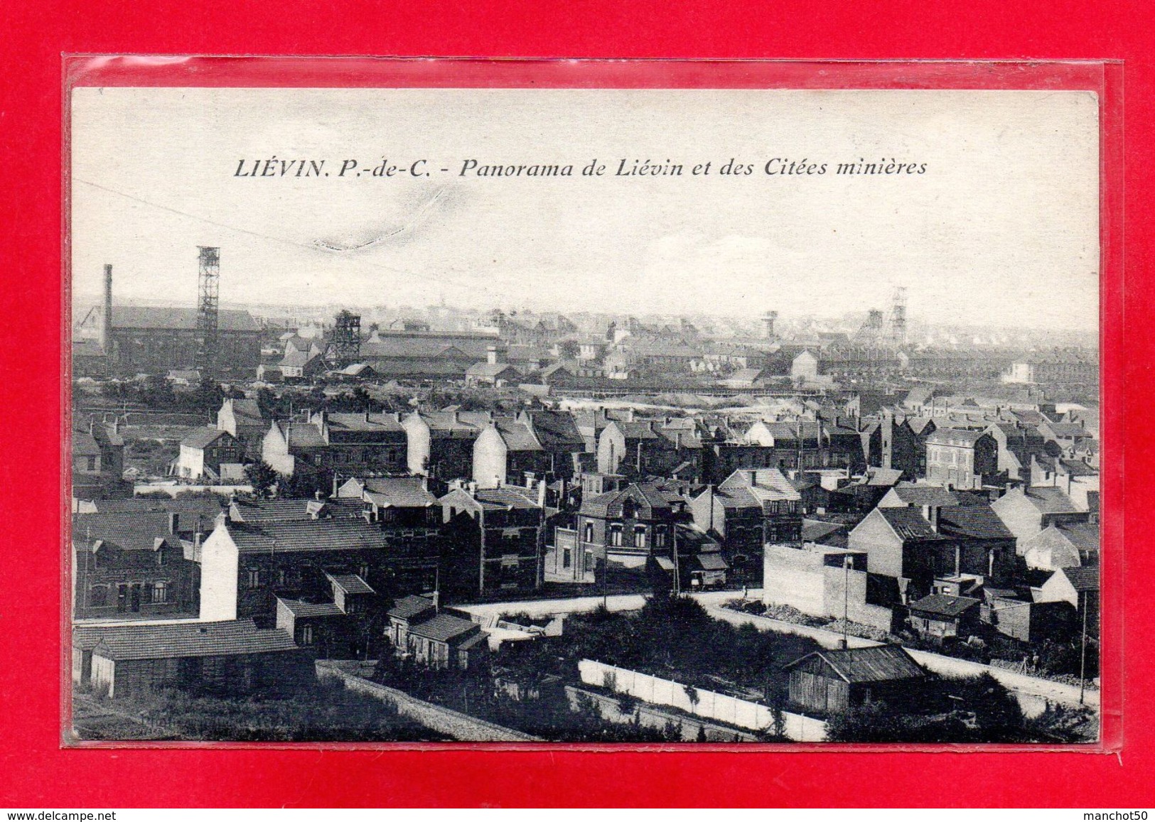 62-CPA LIEVIN - PANORAMA DE LIEVIN ET DES CITEES MINIERES - Lievin