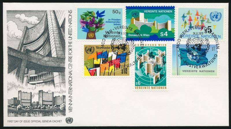 1979 Forgalmi Sor Mi 1-6  FDC-n - Sonstige & Ohne Zuordnung