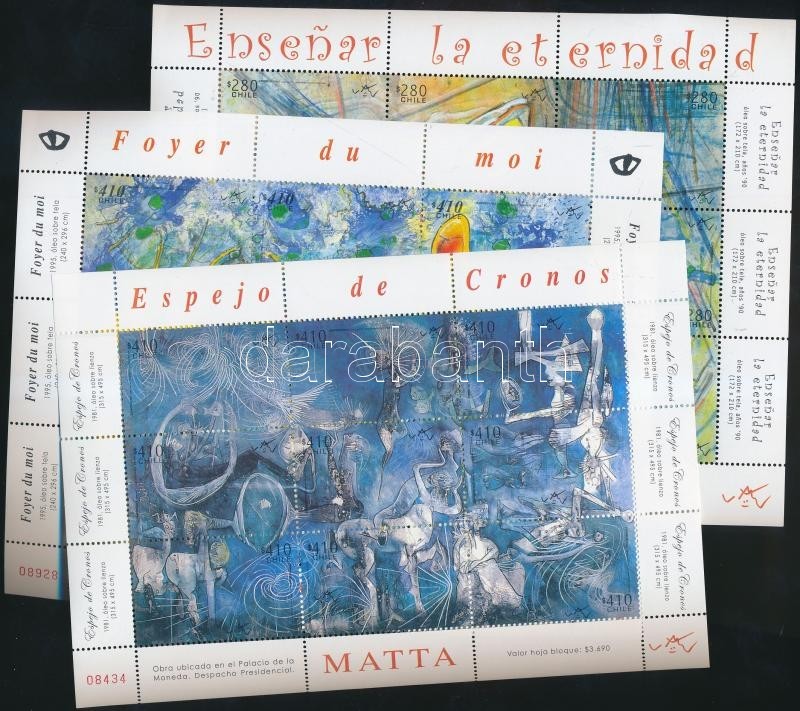 ** 2008 Roberto Matta Festmények Kisívsor Mi 2258-2284 - Sonstige & Ohne Zuordnung