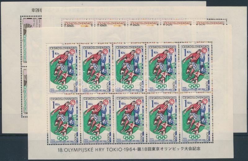 ** 1964 Nyári Olimpia Kisívsor Mi 1488-1493 - Sonstige & Ohne Zuordnung