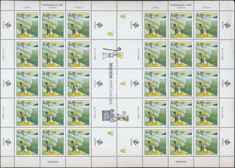 ** 2006 Europa CEPT: Integráció Teljes ív Mi 265 - Sonstige & Ohne Zuordnung