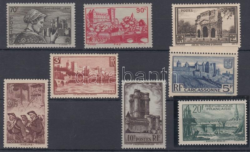 ** 1938 Forgalmi Sor Mi 408-415 - Sonstige & Ohne Zuordnung