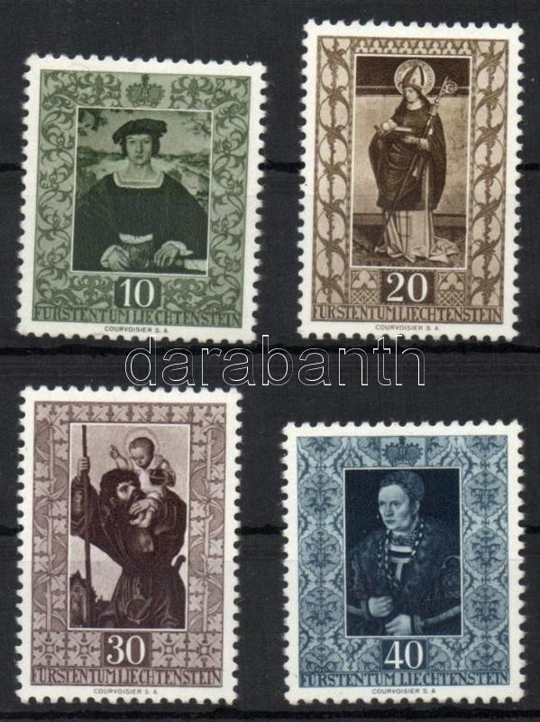 ** 1953 Festmények Sor Mi 311-314 - Sonstige & Ohne Zuordnung