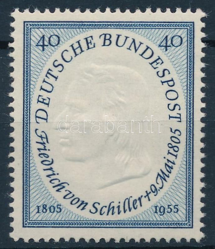 ** 1955 Schiller Mi 210 - Sonstige & Ohne Zuordnung