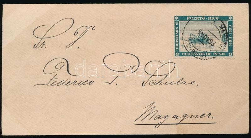 1893 Amerika Felfedezése Mi 101 FDC - Sonstige & Ohne Zuordnung