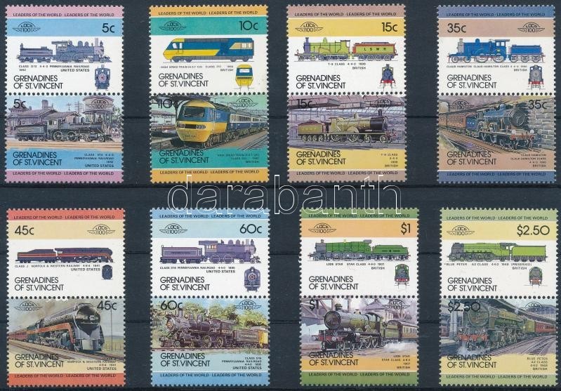 ** 1984-1985 Gőzmozdonyok 2 Db Sor Mi 284-299 + 401-408 - Sonstige & Ohne Zuordnung