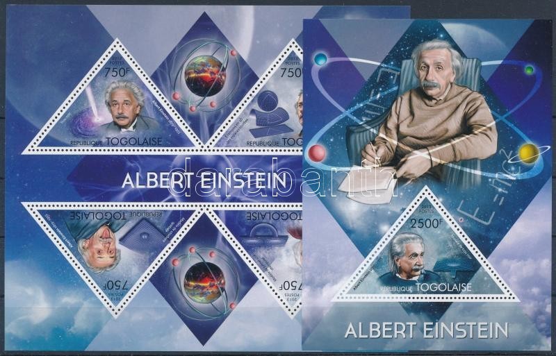 ** 2013 Albert Einstein Kisív Mi 5061-5064 + Blokk Mi 831 - Sonstige & Ohne Zuordnung