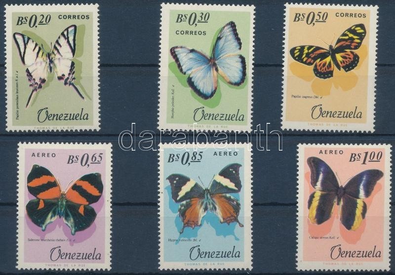 ** 1966 Pillangók Sor Mi 1639-1644 - Sonstige & Ohne Zuordnung