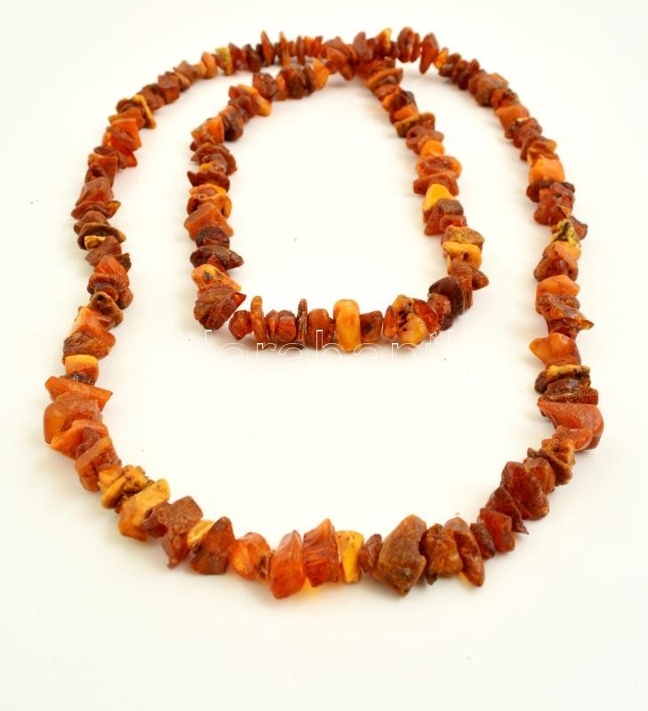 Hosszú Borostyán Nyaklánc / Amber Necklace 130 Cm - Sonstige & Ohne Zuordnung