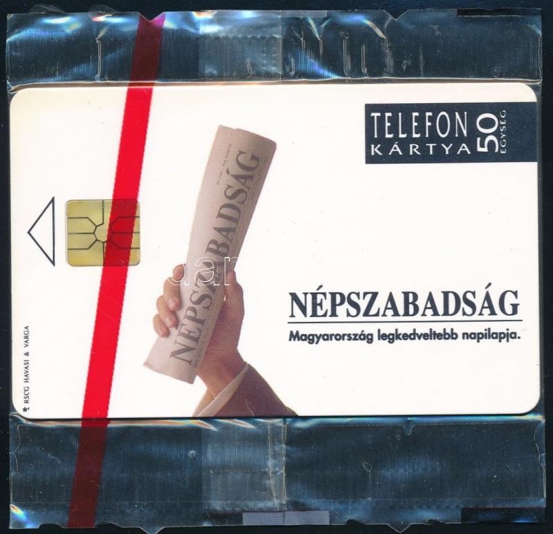 1992 Használatlan  Népszabadság Telefonkártya, Bontatlan Csomagolásban. - Ohne Zuordnung
