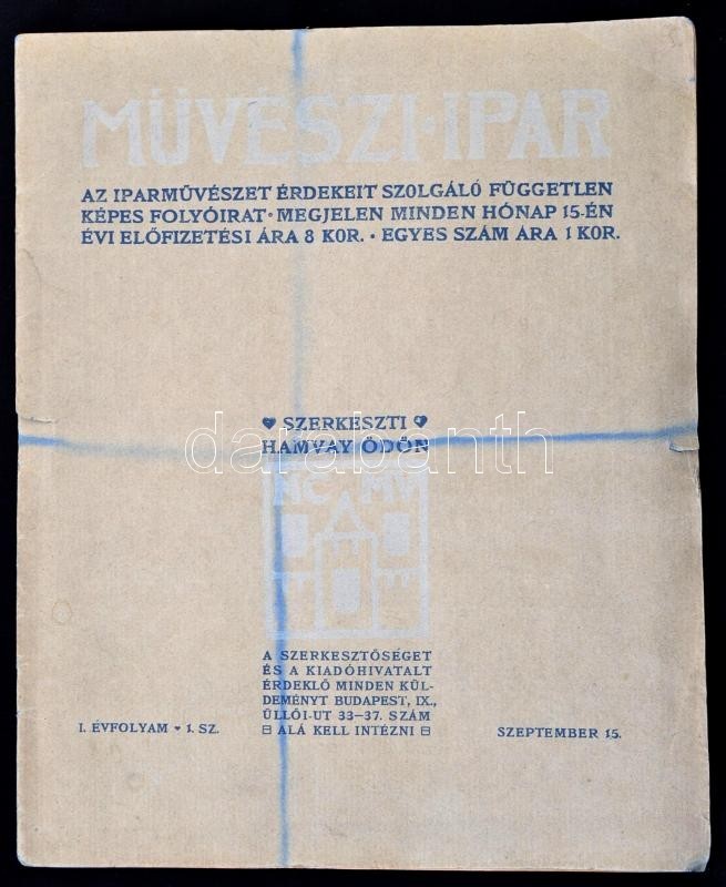 1905 A Művészi Ipar 1. évf. 1. Lapszáma (szerk.: Hamvay Ödön), érdekes írásokkal - Ohne Zuordnung