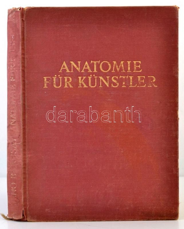 Barcsay Jenő: Anatomie Für Künstler. Bp., 1967, Corvina. Kiadói Egészvászon-kötés, Kopottas Borítóval, Kissé Viseltes Ge - Ohne Zuordnung
